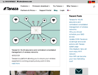 blog.tanaza.com screenshot
