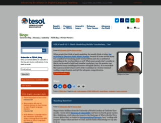 blog.tesol.org screenshot