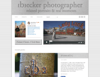 blog.thebecker.com screenshot