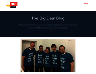 blog.thebigdeal.com screenshot