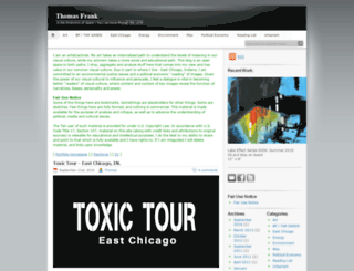 blog.thomasfrank.org screenshot