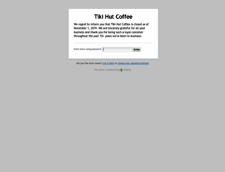 blog.tikihutcoffee.com screenshot
