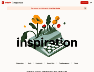 blog.todoist.com screenshot