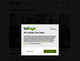 blog.tolingo.de screenshot