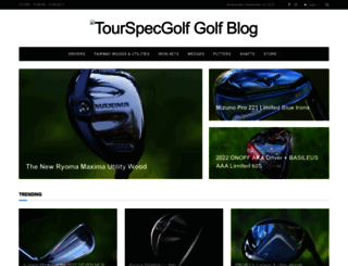 blog.tourspecgolf.com screenshot