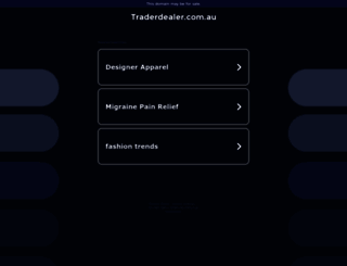 blog.traderdealer.com.au screenshot