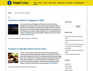 blog.traveltrolley.co.uk screenshot