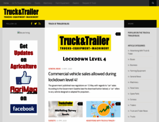 blog.truckandtrailer.co.za screenshot