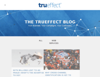 blog.trueffect.com screenshot