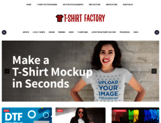 blog.tshirt-factory.com screenshot