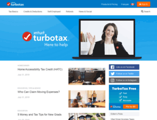 blog.turbotax.ca screenshot