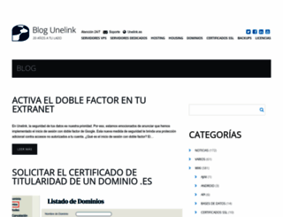 blog.unelink.es screenshot