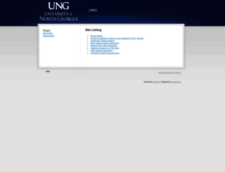 blog.ung.edu screenshot