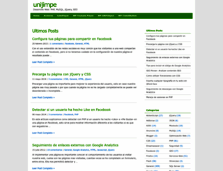 blog.unijimpe.net screenshot
