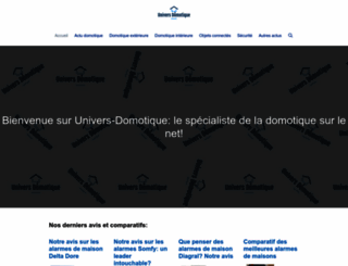 blog.univers-domotique.com screenshot