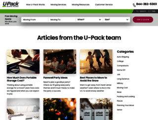 blog.upack.com screenshot