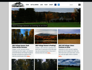 blog.vermont.com screenshot