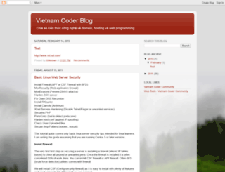 blog.vncoder.org screenshot