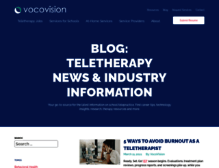 blog.vocovision.com screenshot