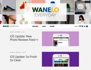 blog.wanelo.com screenshot