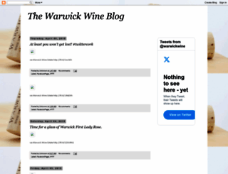 blog.warwickwine.com screenshot