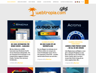 blog.webtropia.com screenshot