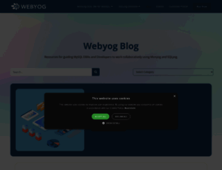 blog.webyog.com screenshot