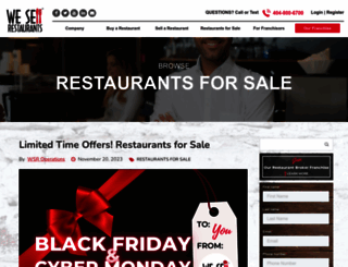blog.wesellrestaurants.com screenshot