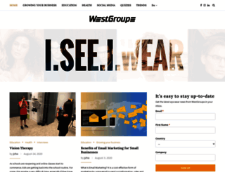blog.westgroupe.com screenshot