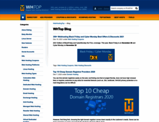 blog.whtop.com screenshot