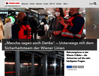 blog.wienerlinien.at screenshot