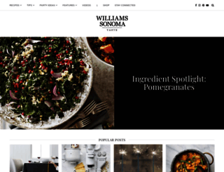 blog.williams-sonoma.com screenshot