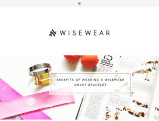 blog.wisewear.com screenshot