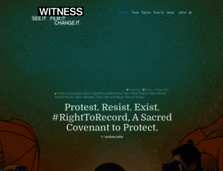 blog.witness.org screenshot