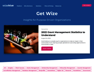 blog.wizehive.com screenshot
