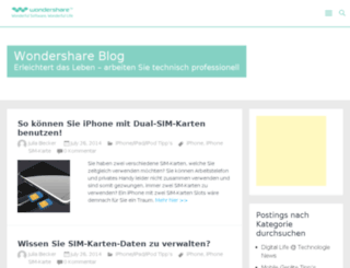 blog.wondershare.de screenshot