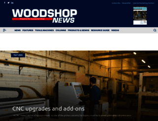 blog.woodshopnews.com screenshot