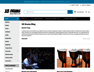 blog.x8drums.com screenshot