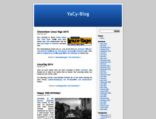 blog.yacy-websuche.de screenshot