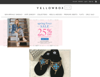 blog.yellowboxshoes.com screenshot
