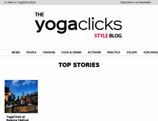 blog.yogaclicks.store screenshot