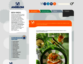 blogangeloni.com.br screenshot
