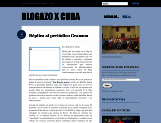 blogazoxcuba.wordpress.com screenshot