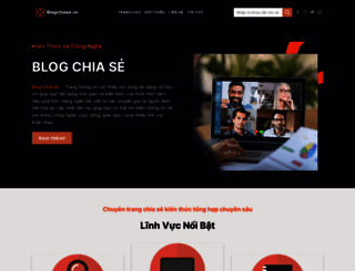 blogchiase.vn screenshot