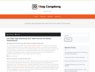 blogcongdong.com screenshot