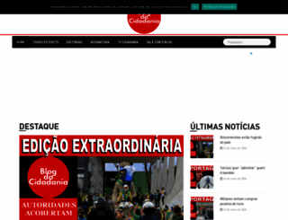 blogdacidadania.com.br screenshot