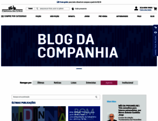 blogdacompanhia.com.br screenshot