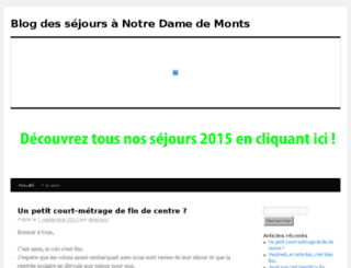 blogdamedemonts.gentiane-en-piste.fr screenshot