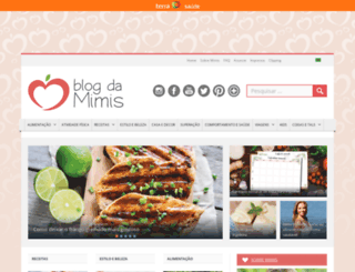 blogdamimis.com.br screenshot
