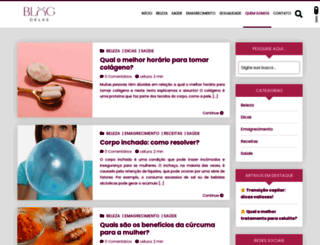 blogdelas.com.br screenshot